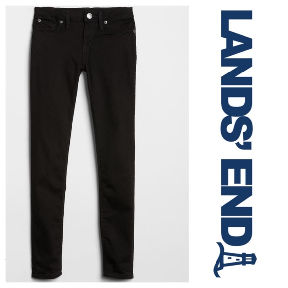 Lands' End Other - Girls black jeans by Lands’ End are NWT. Size 7 S